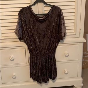 Velvet Romper